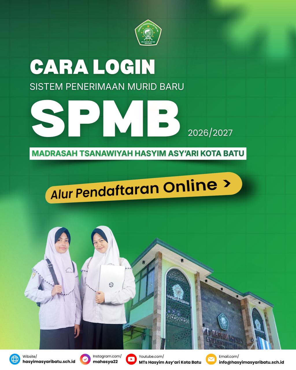 Panduan Mudah Sistem Penerimaan Murid Baru MTs Hasyim Asy'ari Kota Batu, Simak Tutorialnya Sekarang!